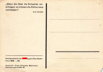 Ansichtskarte " Hitlerjugend Tatjugend"...