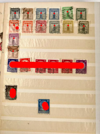 Kleine Briefmarkensammlung aus Sammlungsauflösung, alle Seiten sind fotografiert