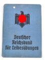 Marine HJ Frankfurt am Main, Mittgliedsbuch "Deutscher Reichsbund für Leibesübungen DRL"Dazu zwei Mitgliedskarten " Frankfurter Ruder Club"