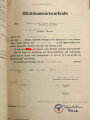 Umfangreicher Papiernachlass eines Angehörigen der Landespolizei, später Militäranwärter, dann als Oberzahlmeister an der Ostfront