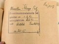 Umfangreicher Papiernachlass eines Angehörigen der Landespolizei, später Militäranwärter, dann als Oberzahlmeister an der Ostfront