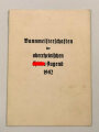 Papiere eines Angehörigen Deutsches Jungvolk Jungstamm Oftersheim, später Offiziersbewerber bei der Wehrmacht, verstorben durch verwundung im Reserve Lazarett Tübingen am 9.Juni 1945