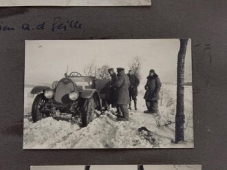 1.Weltkrieg, 278 Fotos aug grossformatigen Blättern 35 x 50cm eines Angehörigen der Fliegertruppe in Russland 1916 , Türkei, Metz 1917, Champagne 1917, Sedan . Grenzschutz Flieger Abteilung 429 in 1919