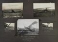 1.Weltkrieg, 278 Fotos aug grossformatigen Blättern 35 x 50cm eines Angehörigen der Fliegertruppe in Russland 1916 , Türkei, Metz 1917, Champagne 1917, Sedan . Grenzschutz Flieger Abteilung 429 in 1919