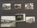 1.Weltkrieg, 278 Fotos aug grossformatigen Blättern 35 x 50cm eines Angehörigen der Fliegertruppe in Russland 1916 , Türkei, Metz 1917, Champagne 1917, Sedan . Grenzschutz Flieger Abteilung 429 in 1919