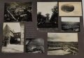 1.Weltkrieg, 278 Fotos aug grossformatigen Blättern 35 x 50cm eines Angehörigen der Fliegertruppe in Russland 1916 , Türkei, Metz 1917, Champagne 1917, Sedan . Grenzschutz Flieger Abteilung 429 in 1919