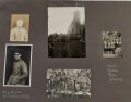 1.Weltkrieg, 278 Fotos aug grossformatigen Blättern 35 x 50cm eines Angehörigen der Fliegertruppe in Russland 1916 , Türkei, Metz 1917, Champagne 1917, Sedan . Grenzschutz Flieger Abteilung 429 in 1919