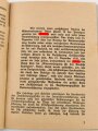 "Die Altersversorgung für das Deutsche Handwerk" 32 Seiten, gebraucht, DIN A6