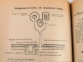 "Unterrichtsbuch für Soldaten" E. Ausgabe für mot. Truppen, Kriegsausgang 1942, 369 Seiten, Titelseite geklebt