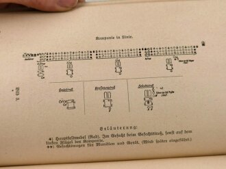 "Lehrbeispiele für das Gefecht des Schützenzuges und der Schützenkompanie zu 12 Gruppen" datiert 1940, 103 Seiten, DIN A5