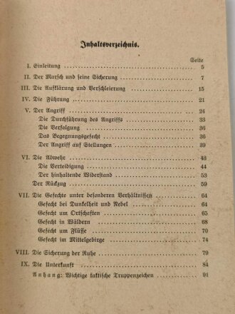 "Taktikfiebel - von Major im Generalstab von Witzleben", 94 Seiten, DIN A5