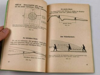 "Schießausbildung mit Gewehr" Kriegsausgabe 1940, 110 Seiten, DIN A5