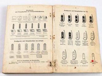 "Der Dienstunterricht im Heere, Ausgabe für den Nachrichtensoldaten" Jahrgang 1938/39, 381 Seiten, gebraucht