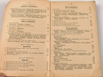 "Der Dienstunterricht im Heere, Ausgabe für den Nachrichtensoldaten" Jahrgang 1938/39, 381 Seiten, gebraucht