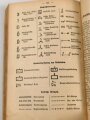 "Der Dienstunterricht im Heere, Ausgabe für den Nachrichtensoldaten" Jahrgang 1938/39, 381 Seiten, gebraucht