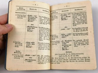 H. Dv. 130/2b "Ausbildungsvorschrift für die Infanterie" Heft 2 Die Schützenkompanie Teil b Der Schützenzug und die Schützenkompanie, 42 Seiten, datiert 1936, DIN A6