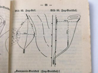 H. Dv. 130/2b "Ausbildungsvorschrift für die Infanterie" Heft 2 Die Schützenkompanie Teil b Der Schützenzug und die Schützenkompanie, 42 Seiten, datiert 1936, DIN A6