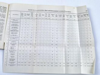 "Richtlinien für die Versorgung Verwundeter in den vorderen Sanitäts-Einrichtungen, 120 Seiten, datiert 1940, DIN A6