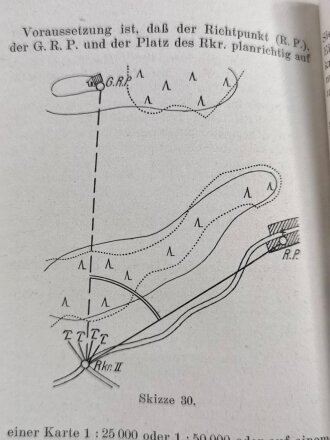 Merkblatt 25b/5 "Vorläufige Anleitung für die Ausbildung des 12 cm-Granatwerferzuges vom 30.3.43," 132 Seiten, DIN A6