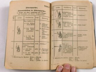 H. Dv. 299/4b "Ausbildungsvorschrift für die Schnellen Truppen" Heft 4b Ausbildung und Einsatz der Kraftradschützenkompanie, 154 Seiten, datiert 1941, DIN A6