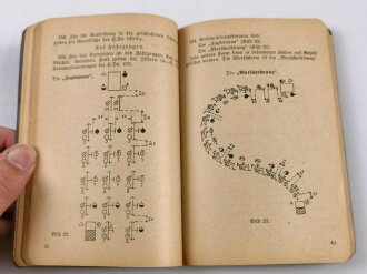 H. Dv. 299/4b "Ausbildungsvorschrift für die Schnellen Truppen" Heft 4b Ausbildung und Einsatz der Kraftradschützenkompanie, 154 Seiten, datiert 1941, DIN A6