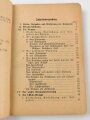 H. Dv. 299/4b "Ausbildungsvorschrift für die Schnellen Truppen" Heft 4b Ausbildung und Einsatz der Kraftradschützenkompanie, 154 Seiten, datiert 1941, DIN A6