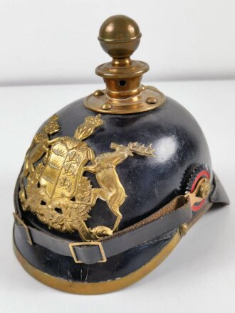 Württemberg, Pickelhaube für Mannschaften im...