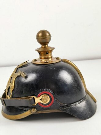 Württemberg, Pickelhaube für Mannschaften im...