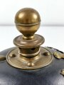 Württemberg, Pickelhaube für Mannschaften der Feldartillerie . Kokarden und Kinnriemen fehlen