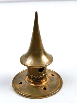 Spitze für eine Pickelhaube, Messing, nicht...