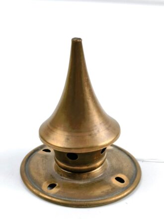 Spitze für eine Pickelhaube, Messing, nicht...