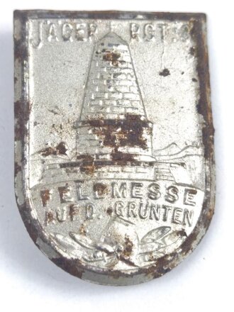 Blechabzeichen "Jäger Regiment 3, Feldmesse auf dem Grünten"