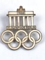 Olympische Spiele 1936 Berlin, Emailliertes Abzeichen Olympiade Berlin 1936