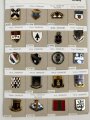 U.S. Army, Unit Crest collection, 20 x Infantry