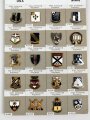 U.S. Army, Unit Crest collection, 20 x Infantry