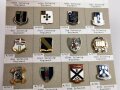 U.S. Army, Unit Crest collection, 20 x Infantry