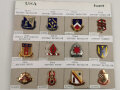 U.S. Army, Unit Crest collection, 20 x "Support Units"