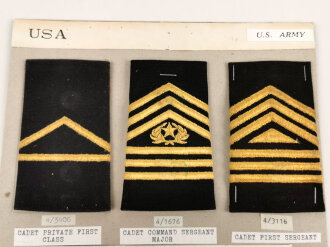 U.S. Army, Sammlung Schulterklappen  "R.O.T.C."...