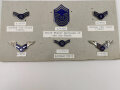 U.S. Air Force,  Sammlung  Rangabzeichen Metall