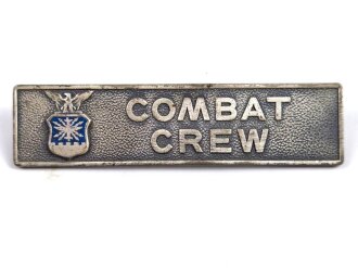 U.S. Air Force,  " Combat Crew" Brustabzeichen Metall, leicht verbogen