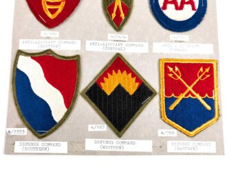 U.S. Army, Sammlung  Ärmelabzeichen  "Commands"