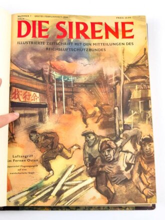 "Die Sirene " Illustrierte Zeitschrift mit den...