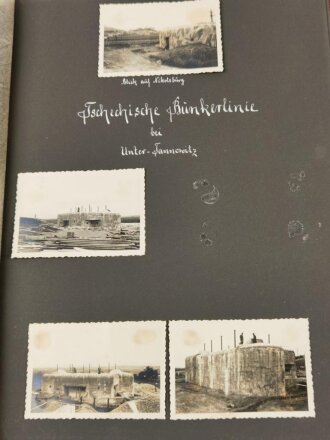 Zwei Fotoalben enes Angehörigen der Kriegsschule München, geführt von 1937-1938