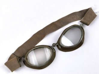 Brille für Kradmelder der Wehrmacht datiert 1943....