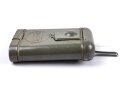 Wehrmacht Taschenlampe "Pertrix 656" Originallack, Funktion nicht geprüft