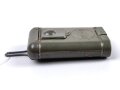 Wehrmacht Taschenlampe "Pertrix 656" Originallack, Funktion nicht geprüft