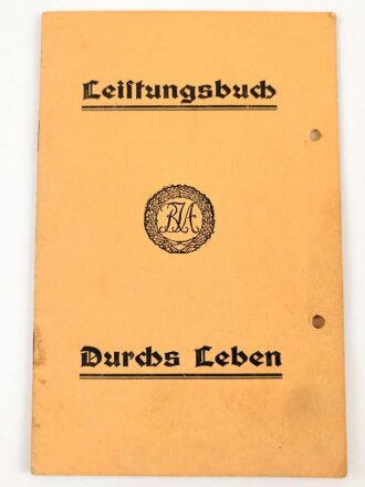 Leistungsbuch für einen Angehörigen der...