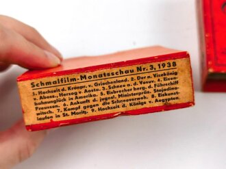 16mm Agfa Sicherheitsfilm " Schmalfilm Monatsschau Nr.3, 1938" Guter Zustand