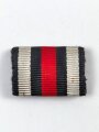 Bandspange Ehrenkreuz für Kriegsteilnehmer, 26mm. Leicht angeschmutzt