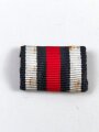 Bandspange Ehrenkreuz für Kriegsteilnehmer, 26mm. Leicht angeschmutzt